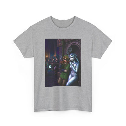 Link And Zora Princess Smoking In Club