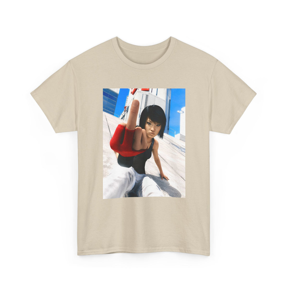 Faith Giving The Finger Tee