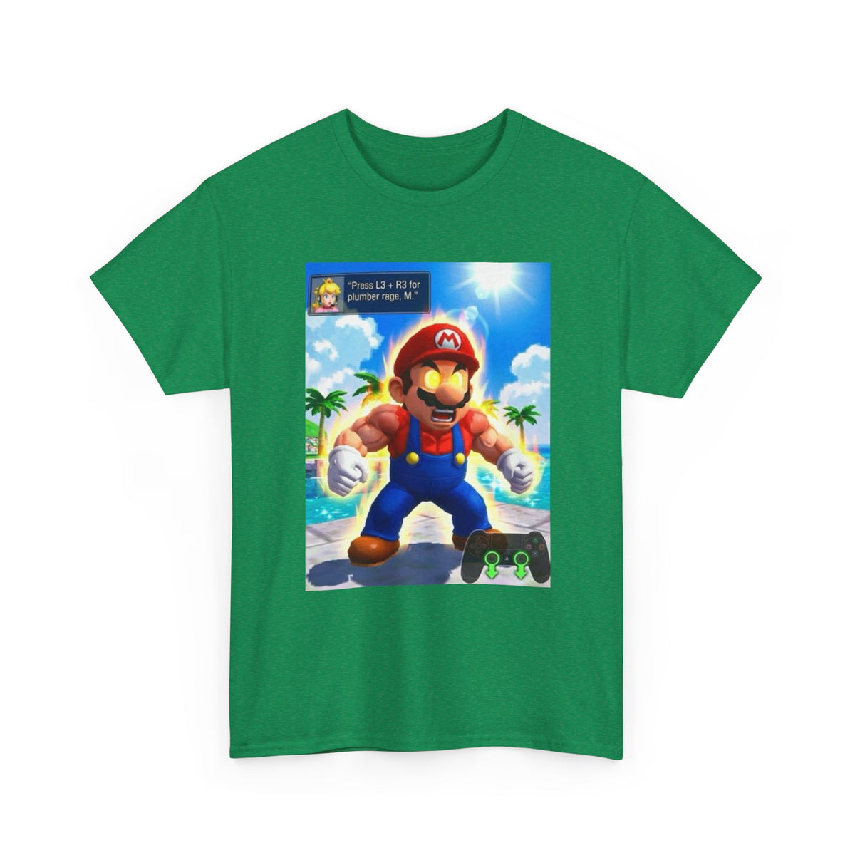 Mario Unleashes Plumber Rage Power