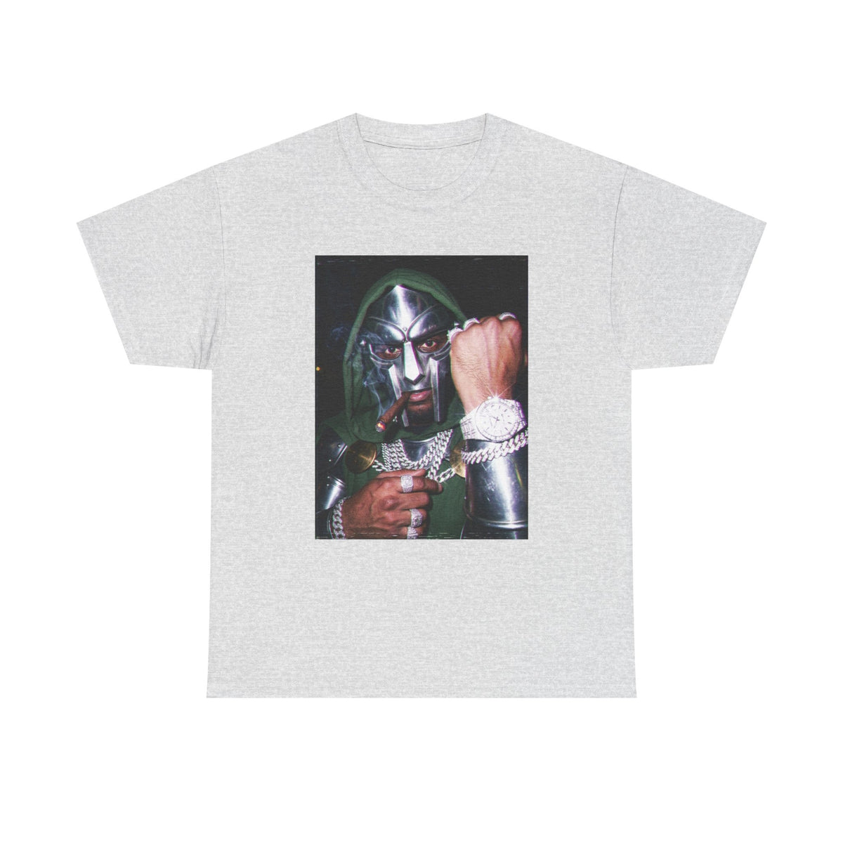 Masked Rapper Smoking Cigar Tee