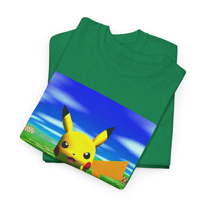 Pikachu Giving The Finger On A Bench