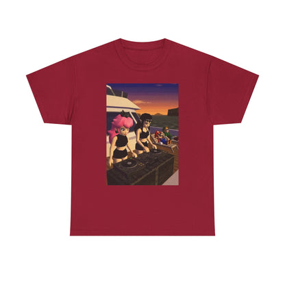 N64 Waifus DJ Yacht Party Tee