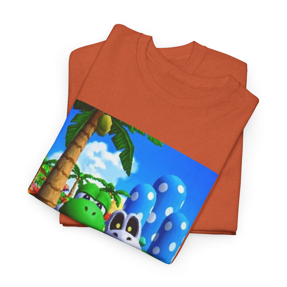 Yoshi And Dry Bones Flipping The Bird Tee (Design 6)
