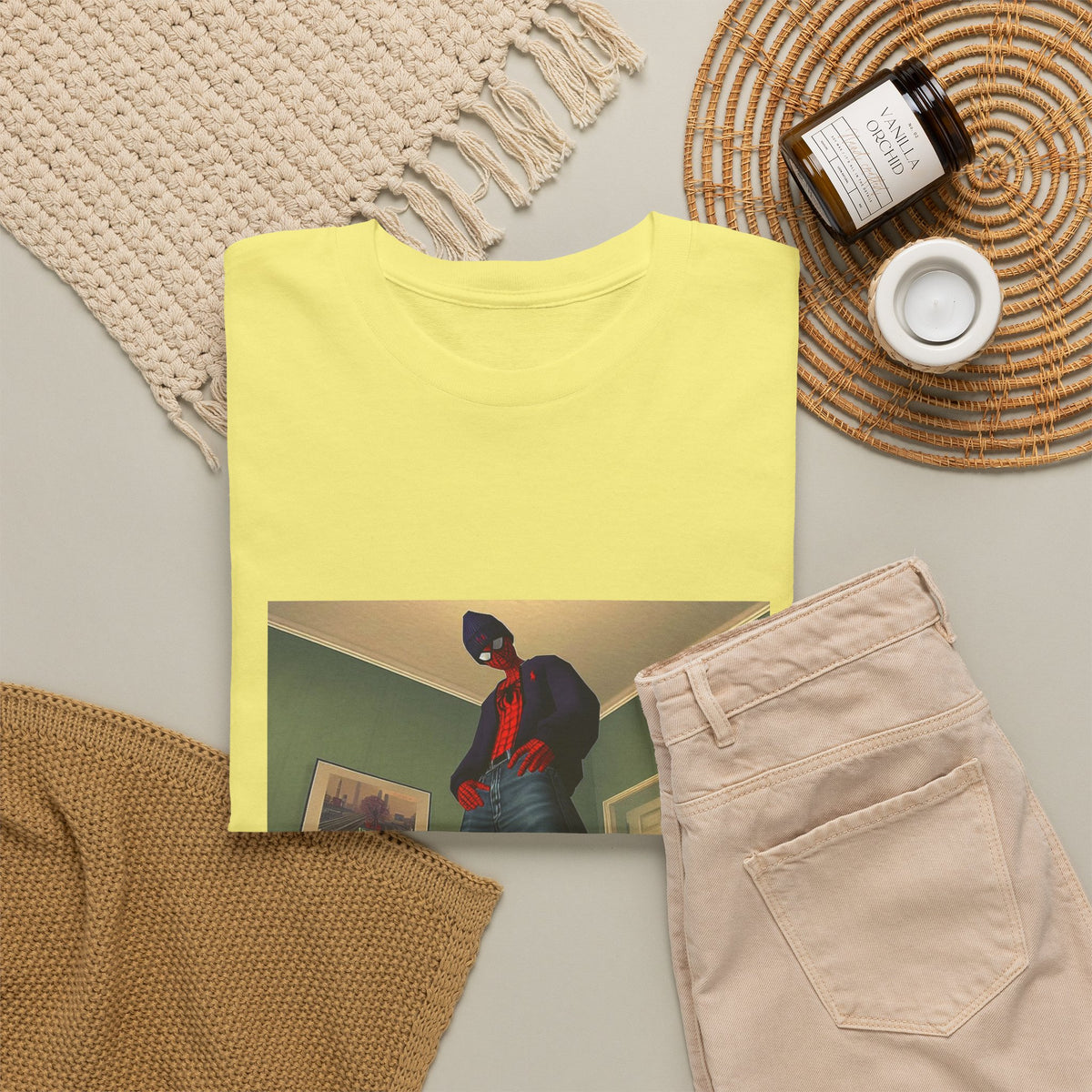 Street Spider-Man Chillin' In His Room Tee