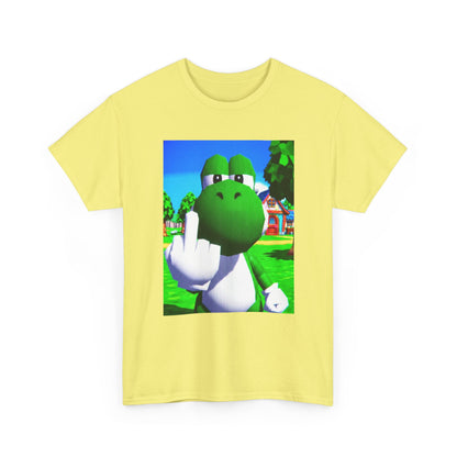 Yoshi Giving The Finger Tee (Design 4)