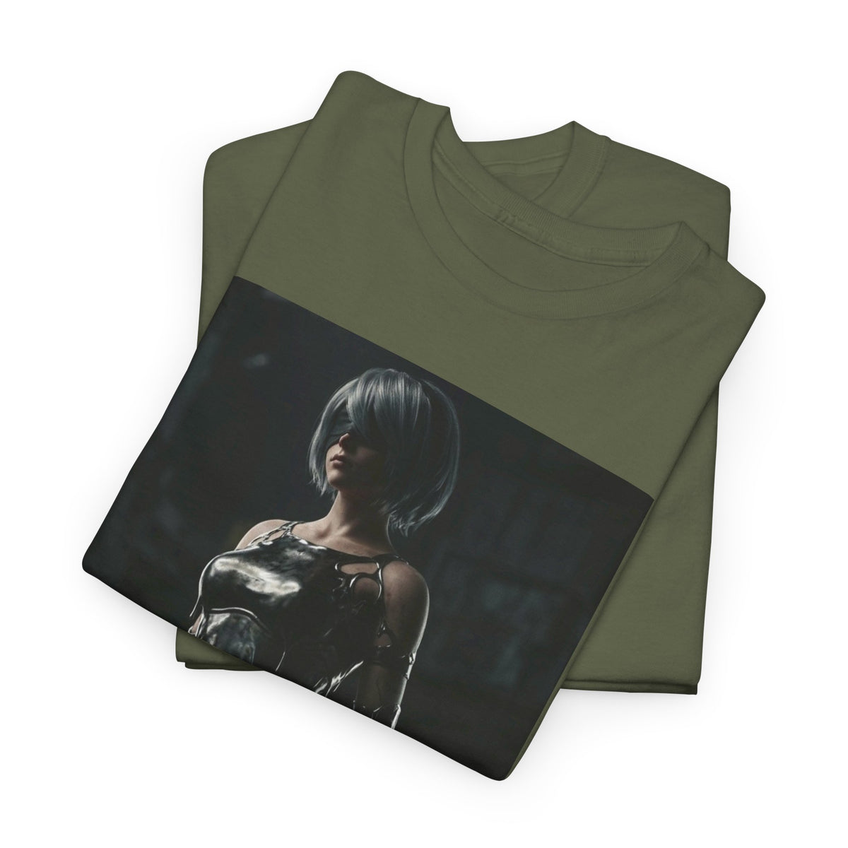2B In Oozing Black Slime Outfit
