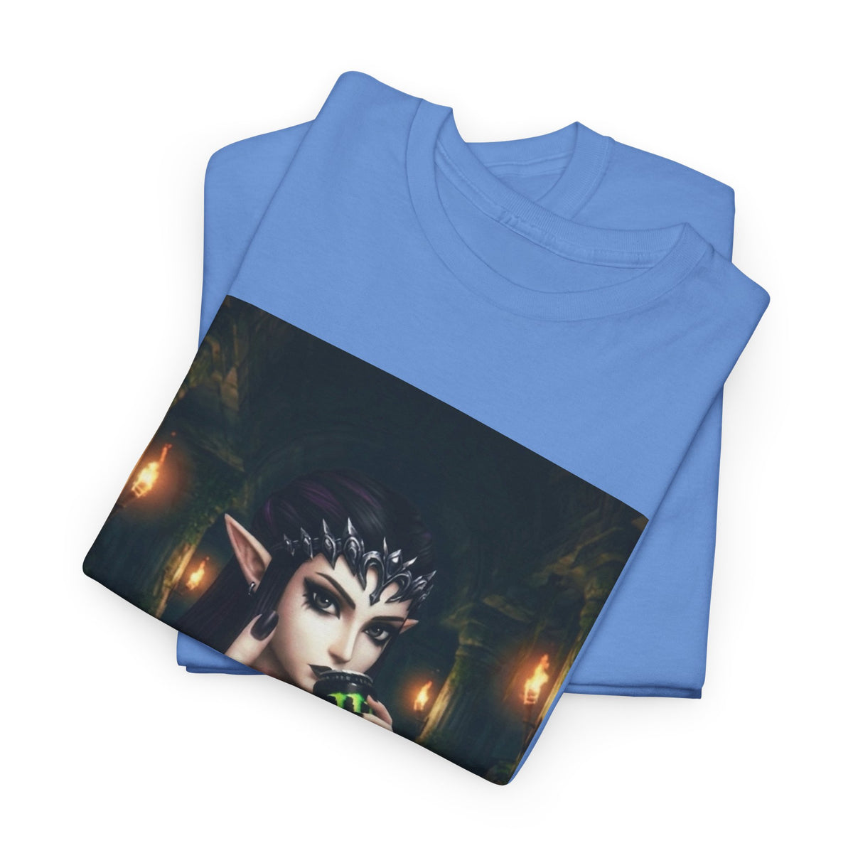 Edgy Elf Queen Flips You Off Tee