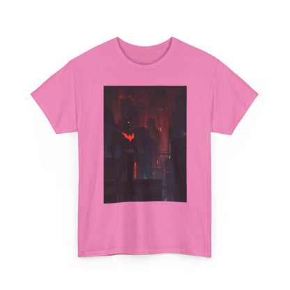 Cyberpunk Bat Hero In Neon City Tee