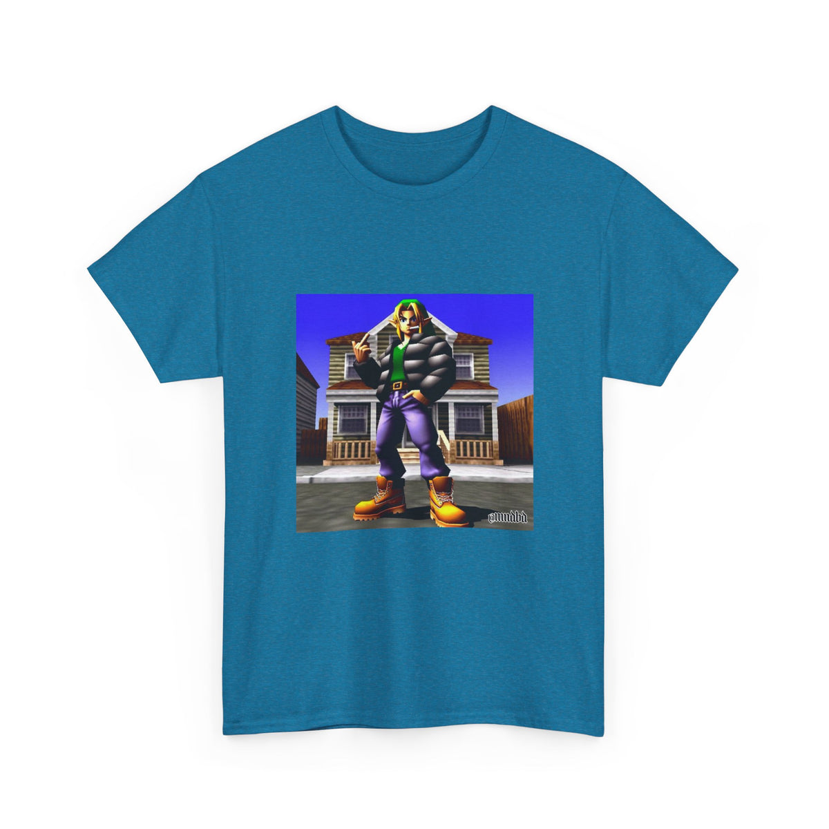 Link In Streetwear Flipping The Bird Tee