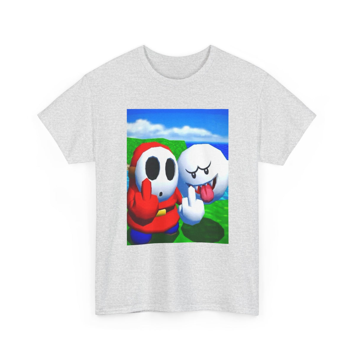 Shy Guy And Boo Flipping The Bird