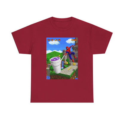 Spidey Swings With Lean In Mario World Tee