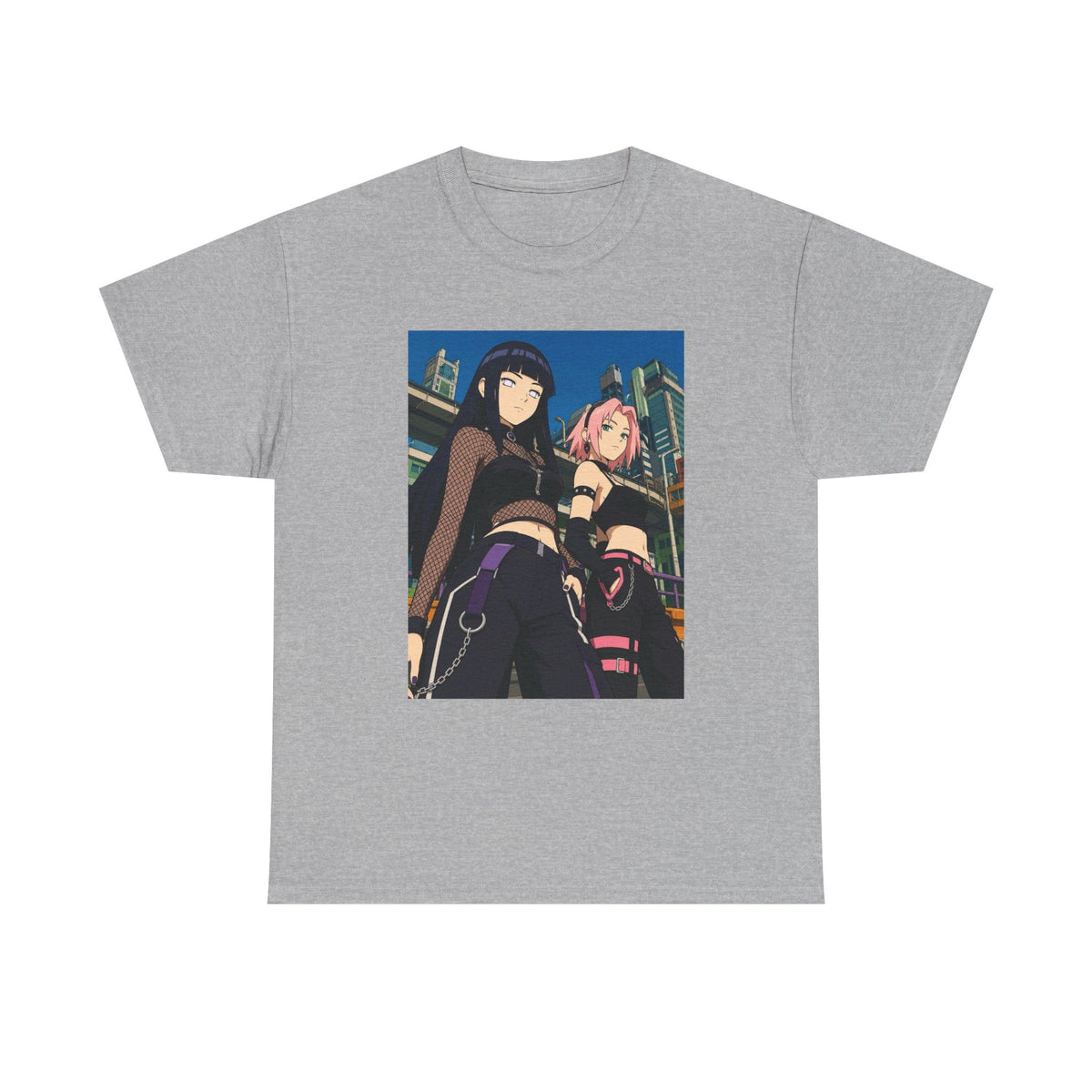 Hinata And Sakura E-Girl Style Tee