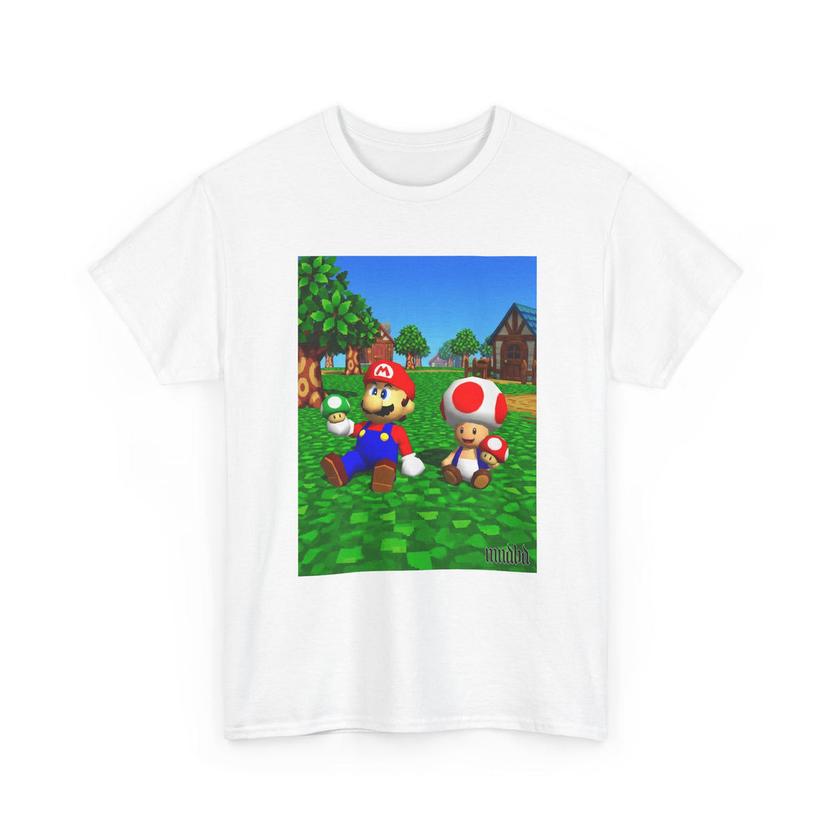 Mario And Toad Chillin' With Shrooms