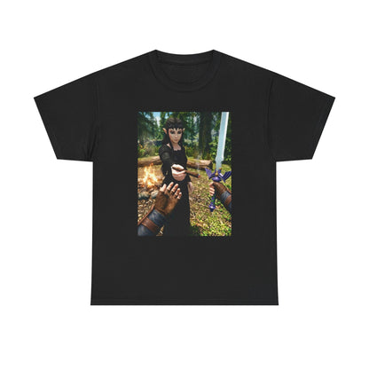 Dark Elf Princess Shares A Blunt Tee