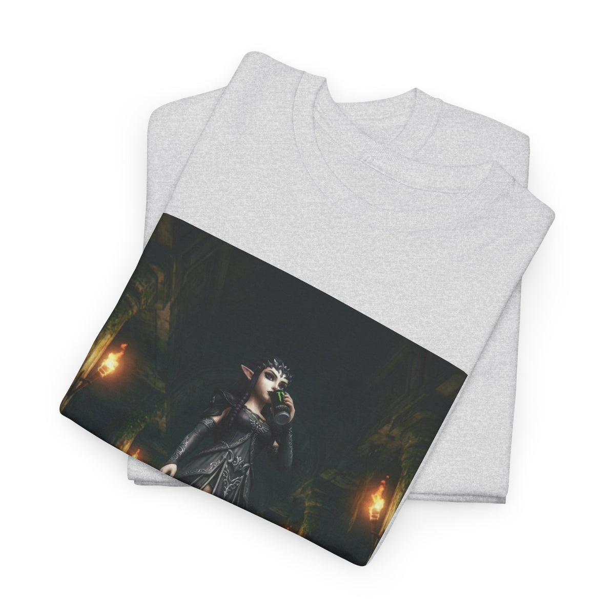 Dark Elf Warrior Energy Boost Tee