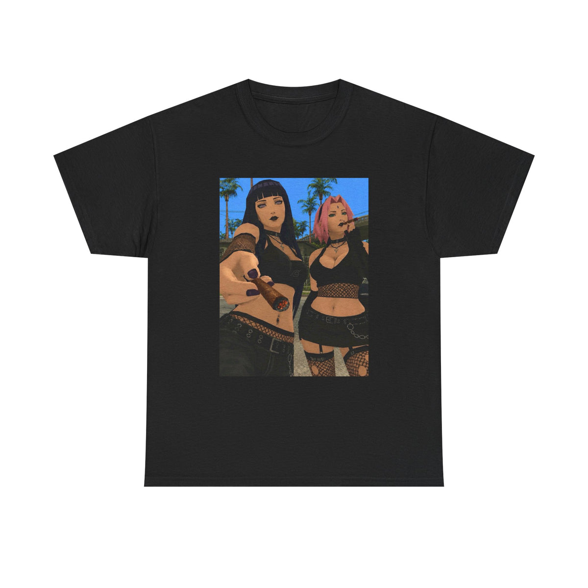 Gothic Girls Hotboxing In Paradise Tee