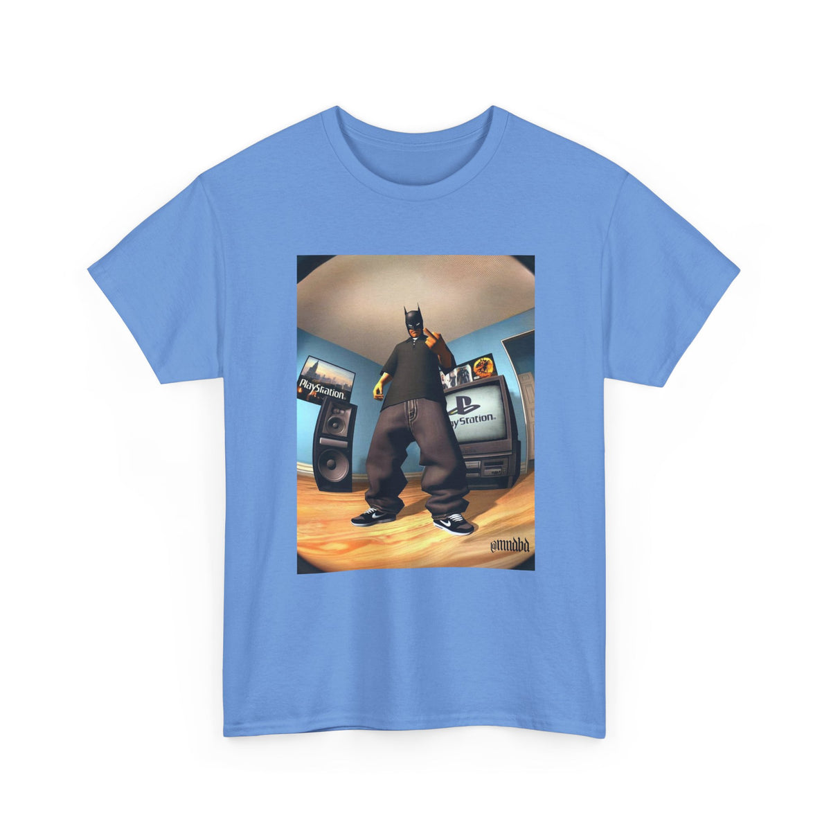 Gamer Batman Flipping Off In His Room