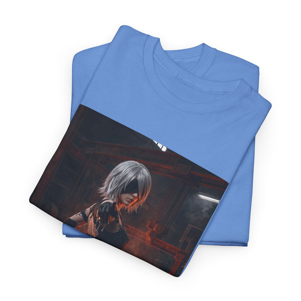 2B Pointing in Fiery Industrial Zone Tee