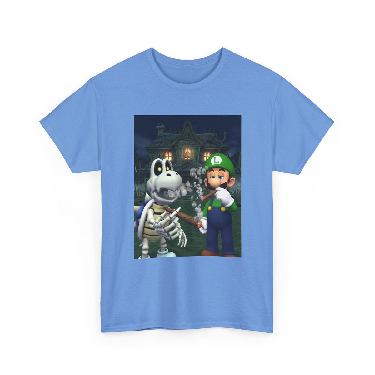 Luigi And Dry Bones Smoking Blunts