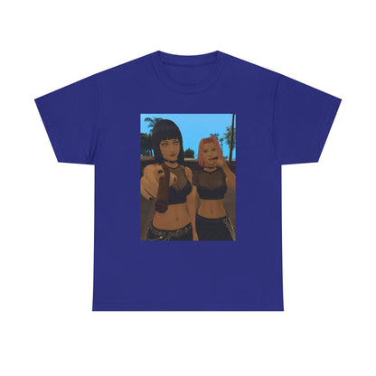 Anime Girls Sharing A Smoke Tee