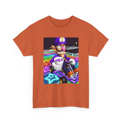 Waluigi Sipping Lean On Rainbow Road Tee (Design 4)