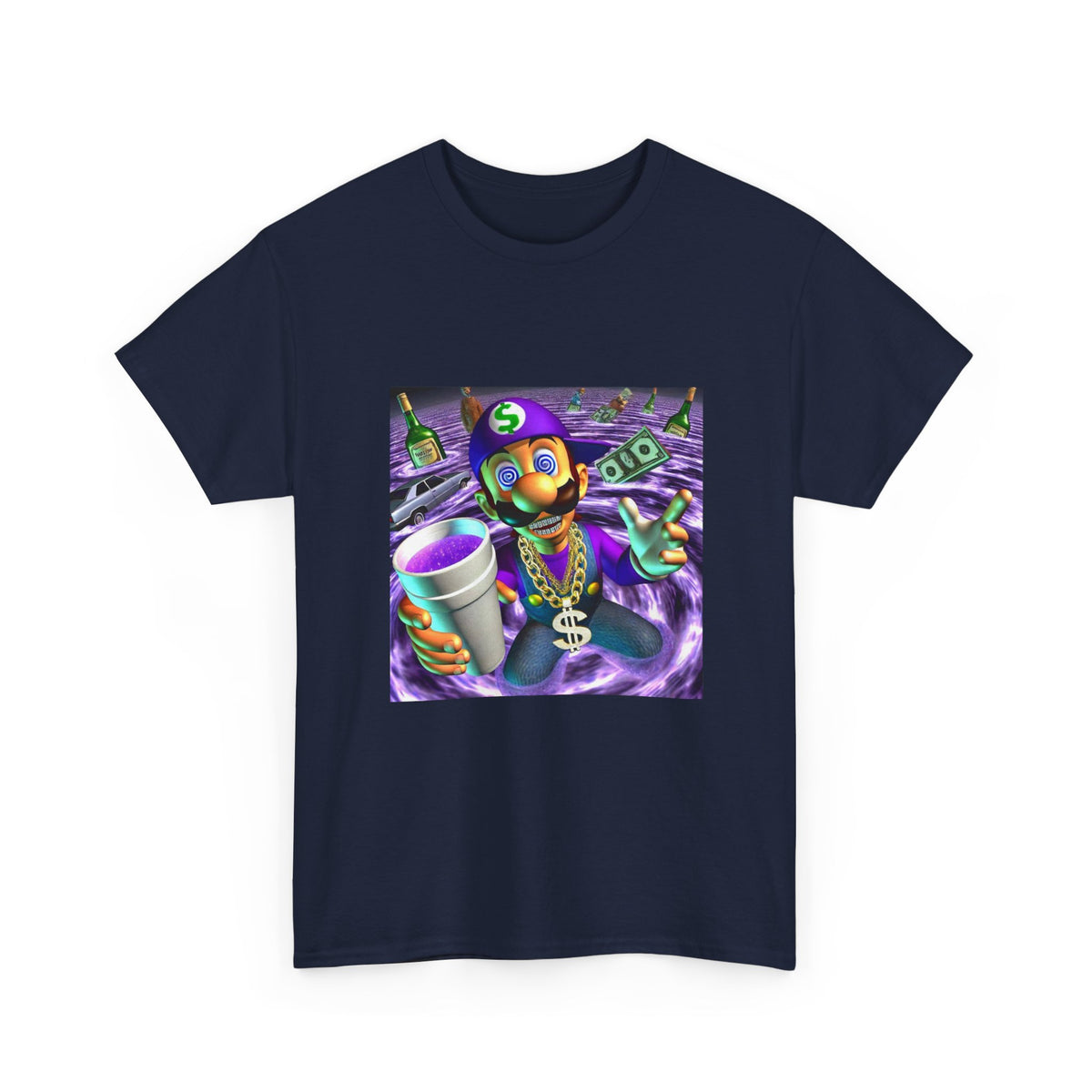 Digital Drip II Abstract Print Tee
