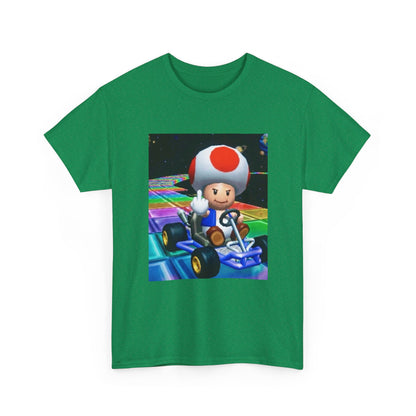 Toad Flipping The Bird On Rainbow Road