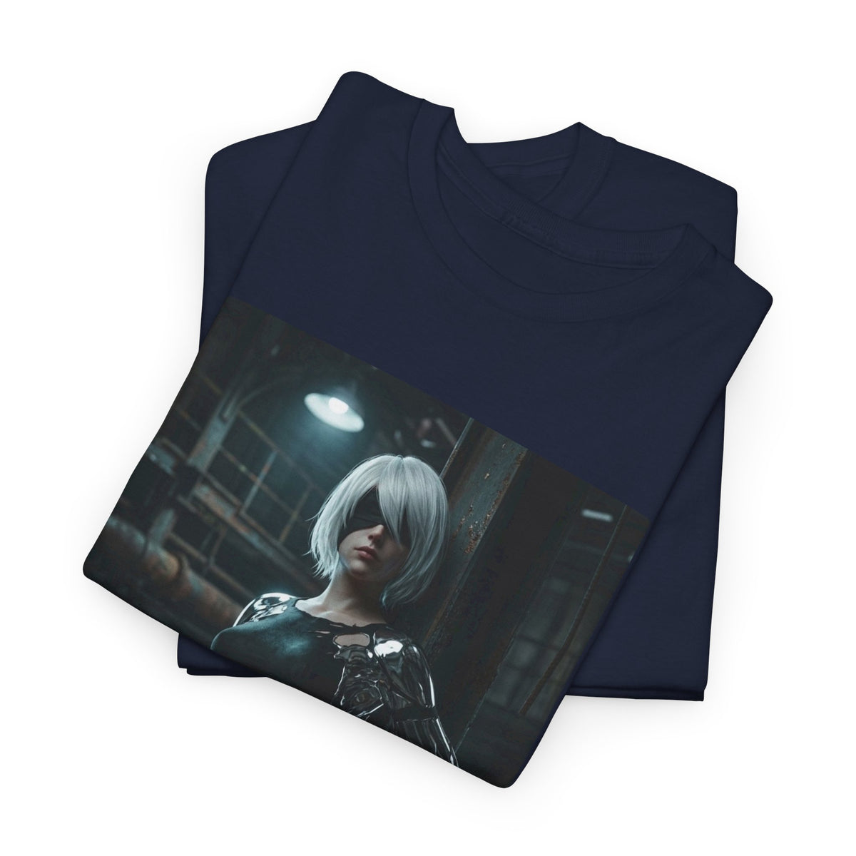 Android In Melted Chrome Cyberpunk Tee