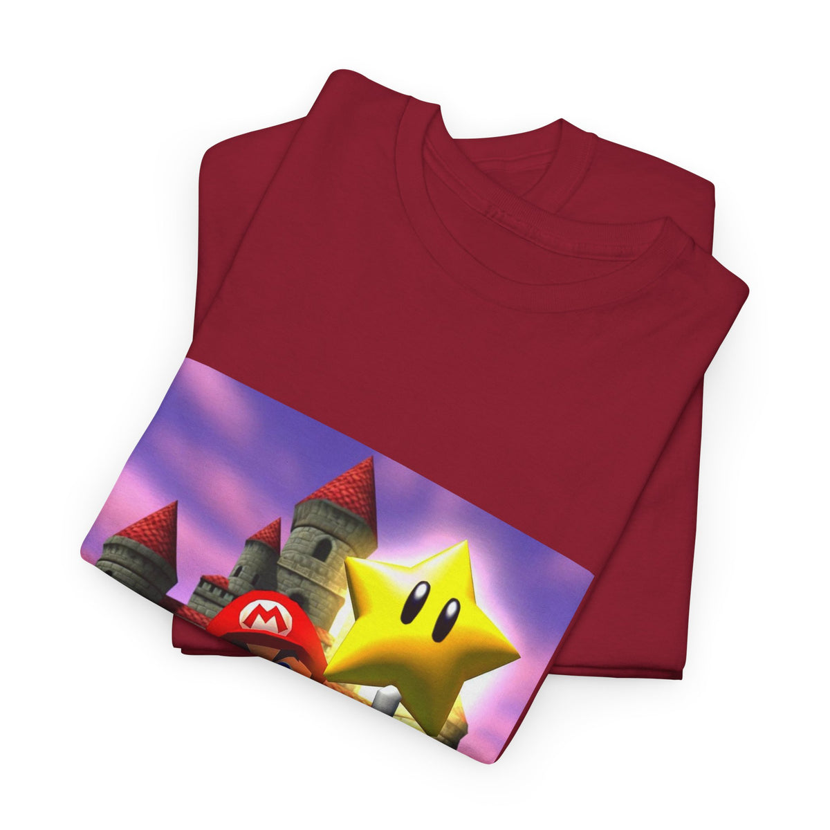 Mario Flips Off The Star Tee