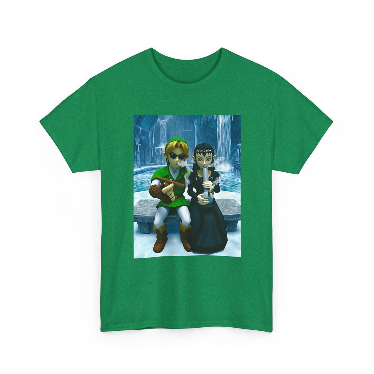 Link and Dark Linka Chillin' in Ice Palace