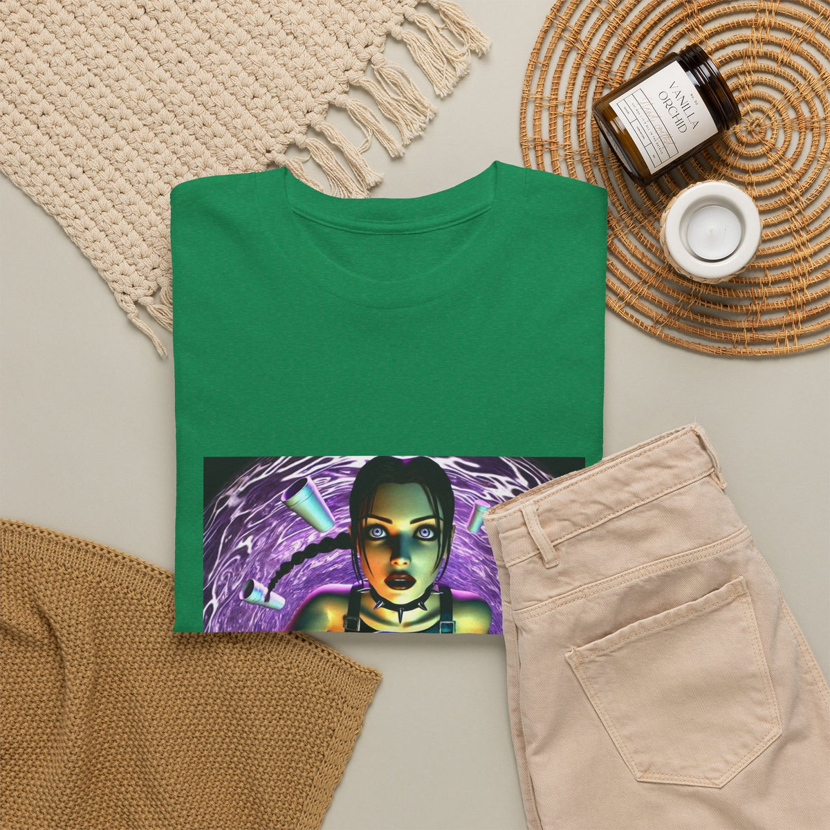Digital Drip II Abstract Design Tee