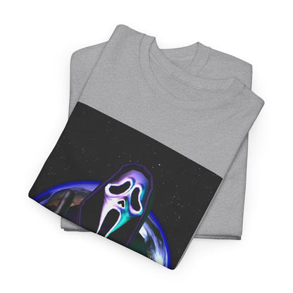 Ghostface Flipping Off The Earth Tee