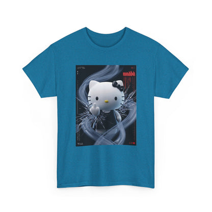 Edgy Hello Kitty Giving Middle Finger Tee