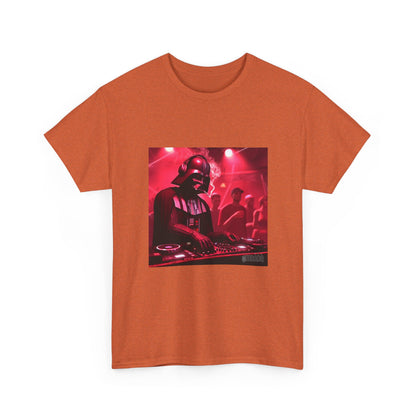 Darth Vader DJ Mixing And Smoking Tee