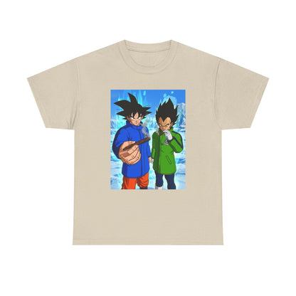 Goku and Vegeta Chillin' On Ice