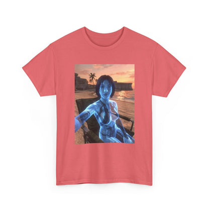 Cortana Taking A Chill Beach Selfie