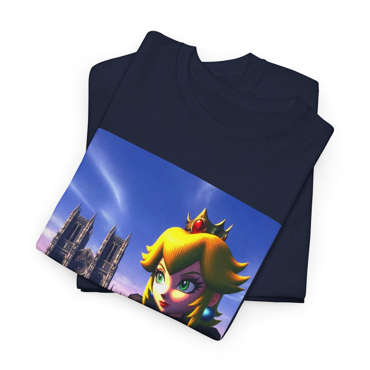 Gothic Princess Peach In Grassy Meadow