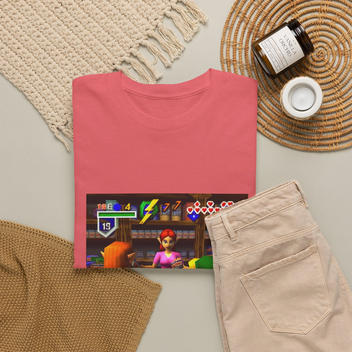 Link Buying Backwoods In Hyrule Shop Tee