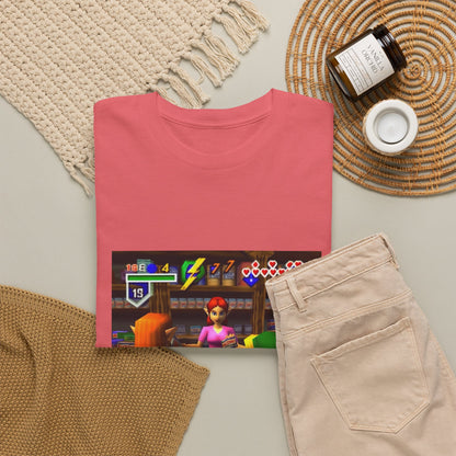 Link Buying Backwoods In Hyrule Shop Tee