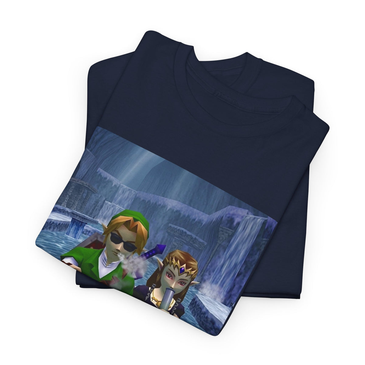 Hyrule Heroes Chilling In Ice Cavern