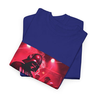 Darth Vader DJ Mixing And Smoking Tee