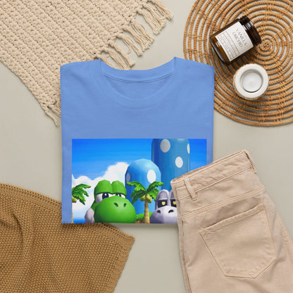 Yoshi And Dry Bones Flipping The Bird