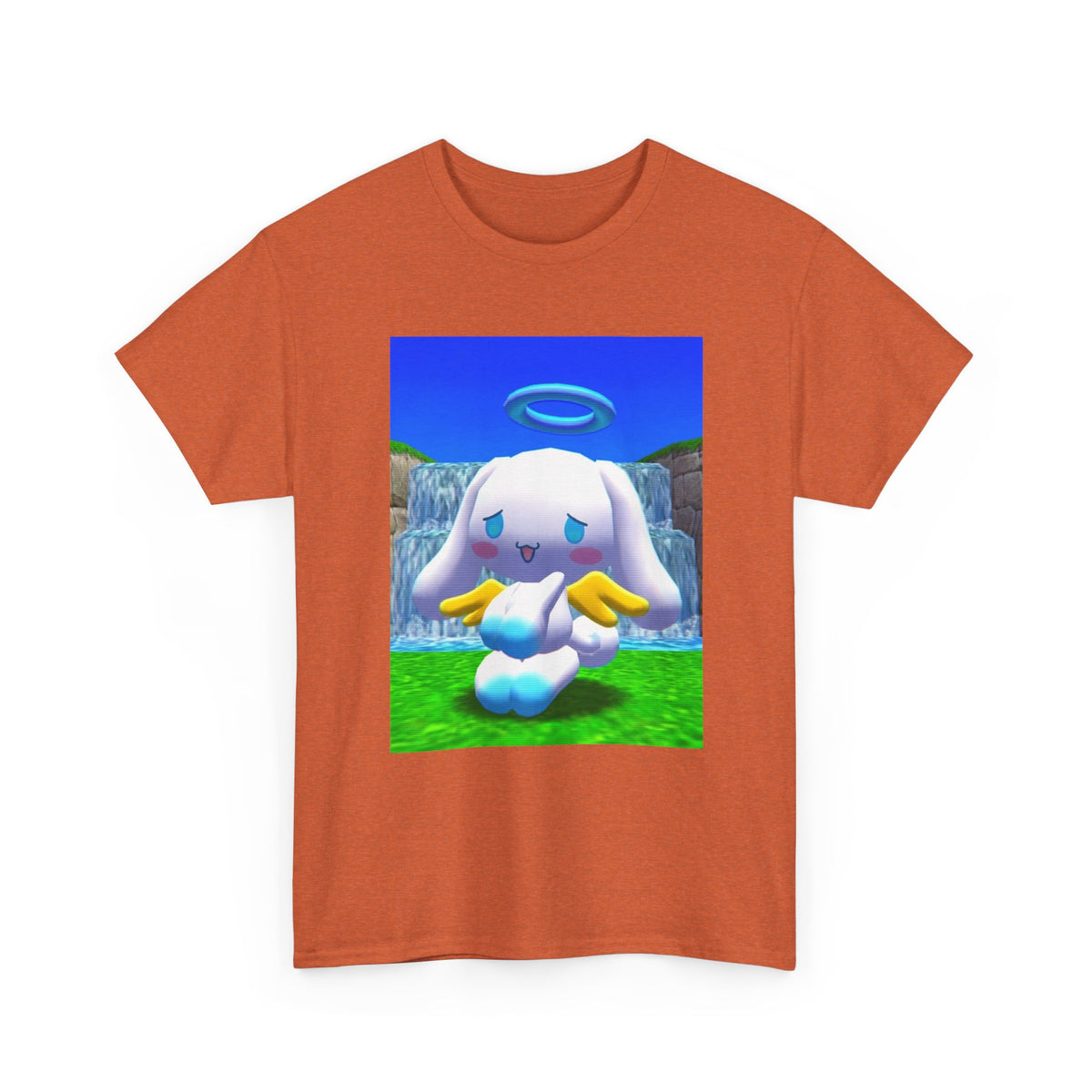 Angel Cinnamoroll Kneeling By Waterfall Tee
