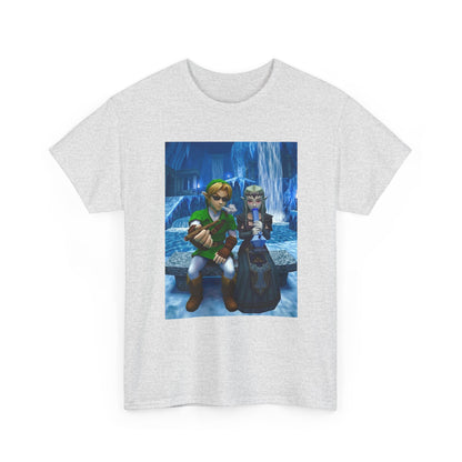 Stoner Link and Zelda Chillin' in Zora's Domain