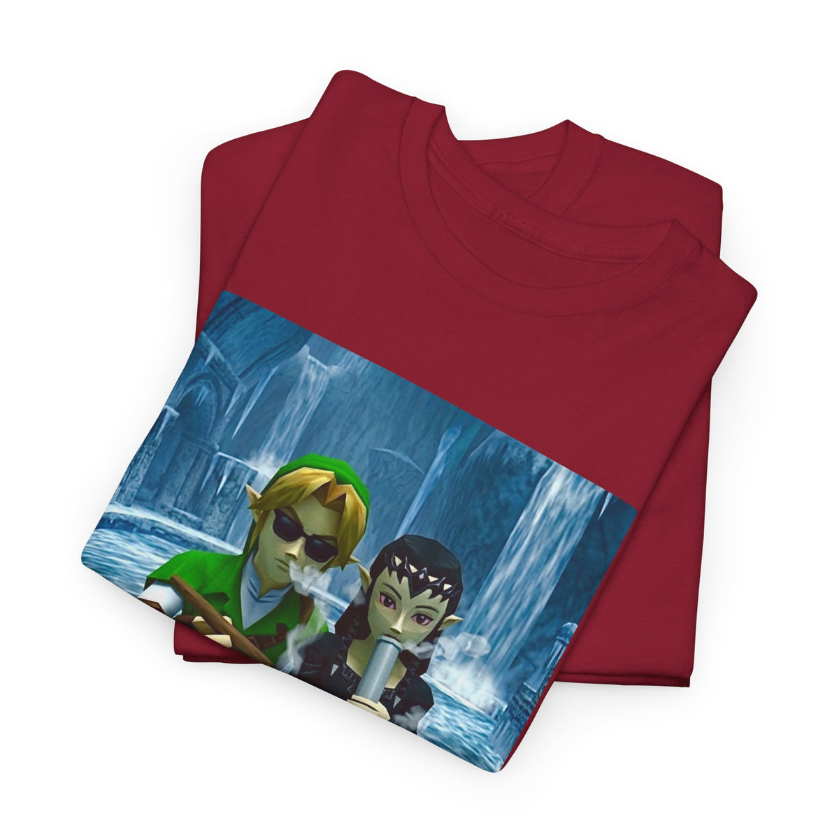 Link and Dark Linka Chillin' in Ice Palace
