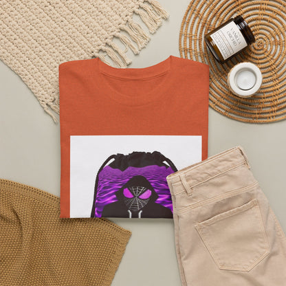 Spider-Hoodie Character Sipping Purple Drank Tee