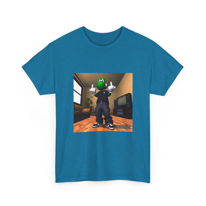 Yoshi Flipping Off In The Living Room Tee