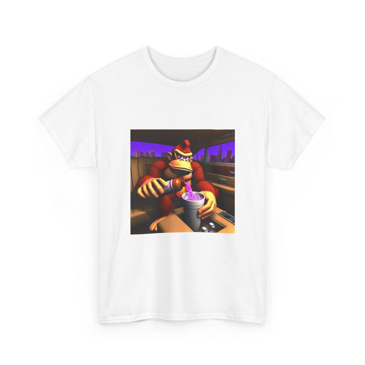 Donkey Kong Pouring Lean In Car