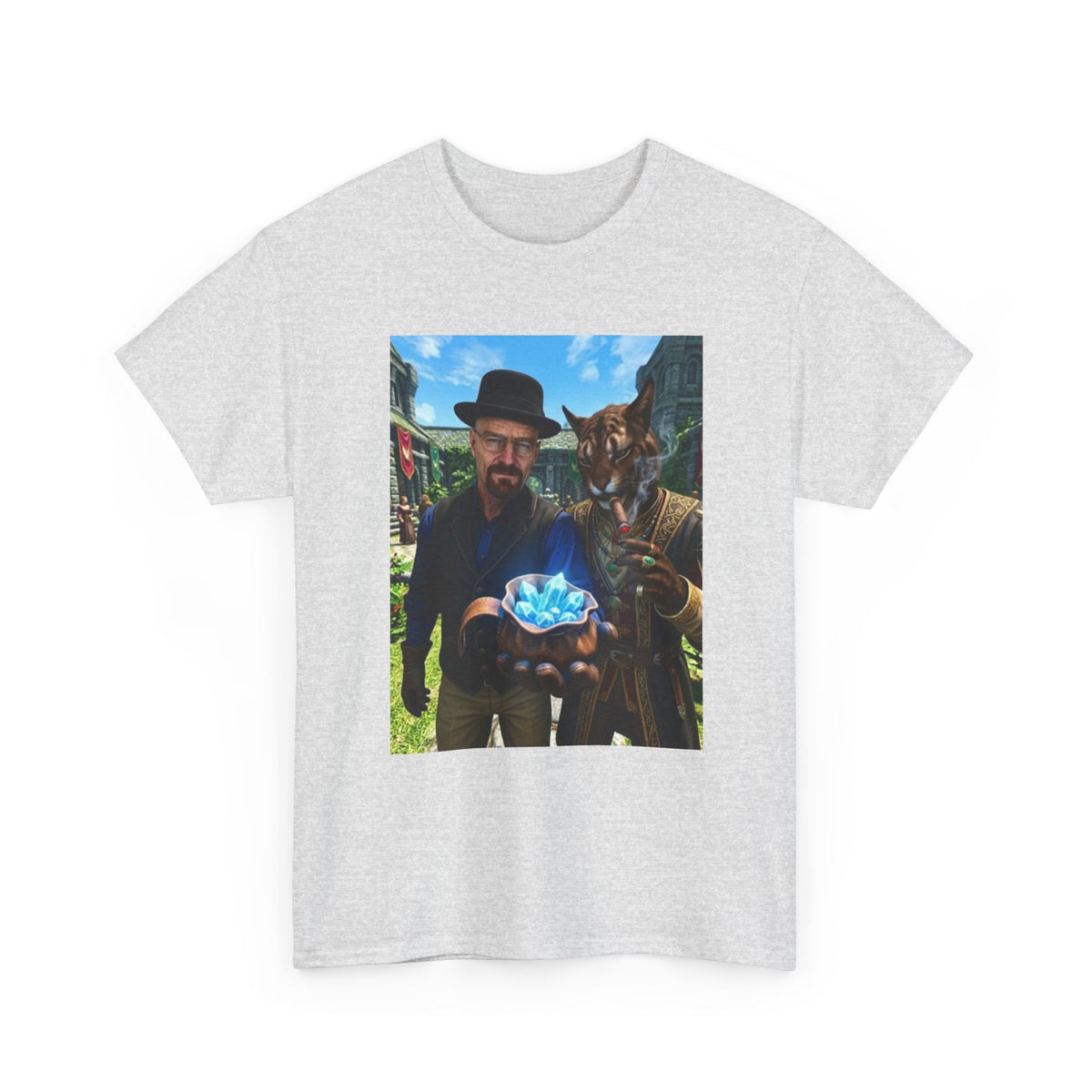 Walter White And Khajiit With Blue Crystals (Design 4)