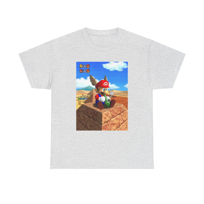 Wing Cap Mario Enjoying The Desert View Tee